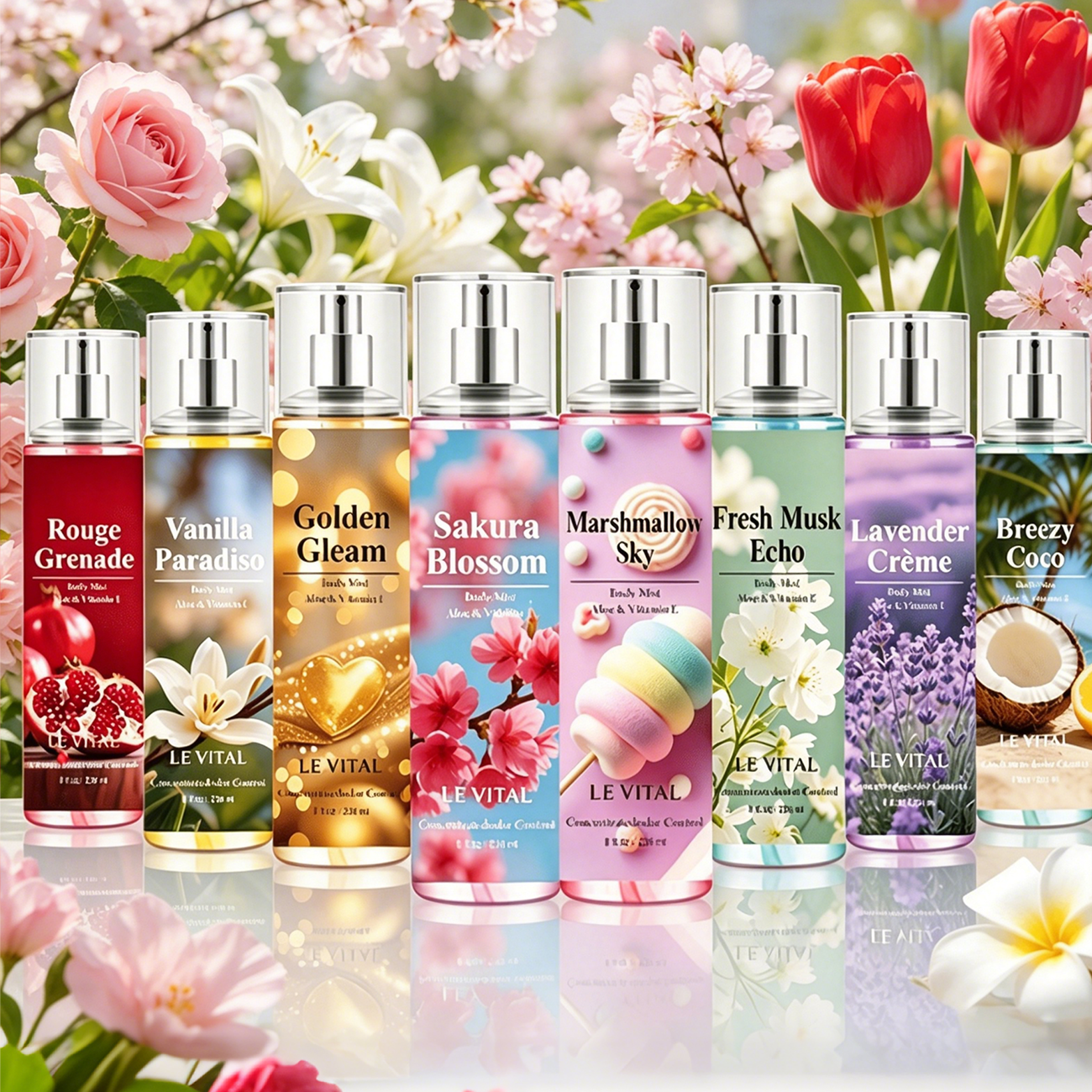 Perfume And Fragrance Difference - 8 различных ароматов цветочного парфюма плюс