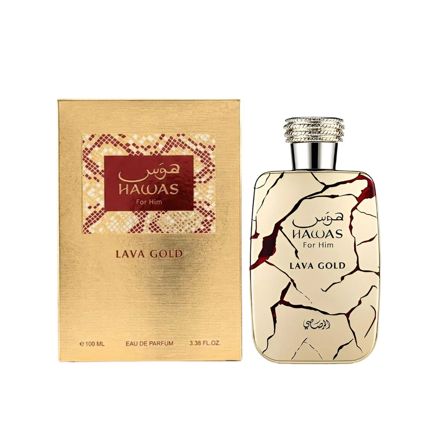 Perfume Fragrance Man - Парфюмерная вода Rasasi Hawas Lava Gold