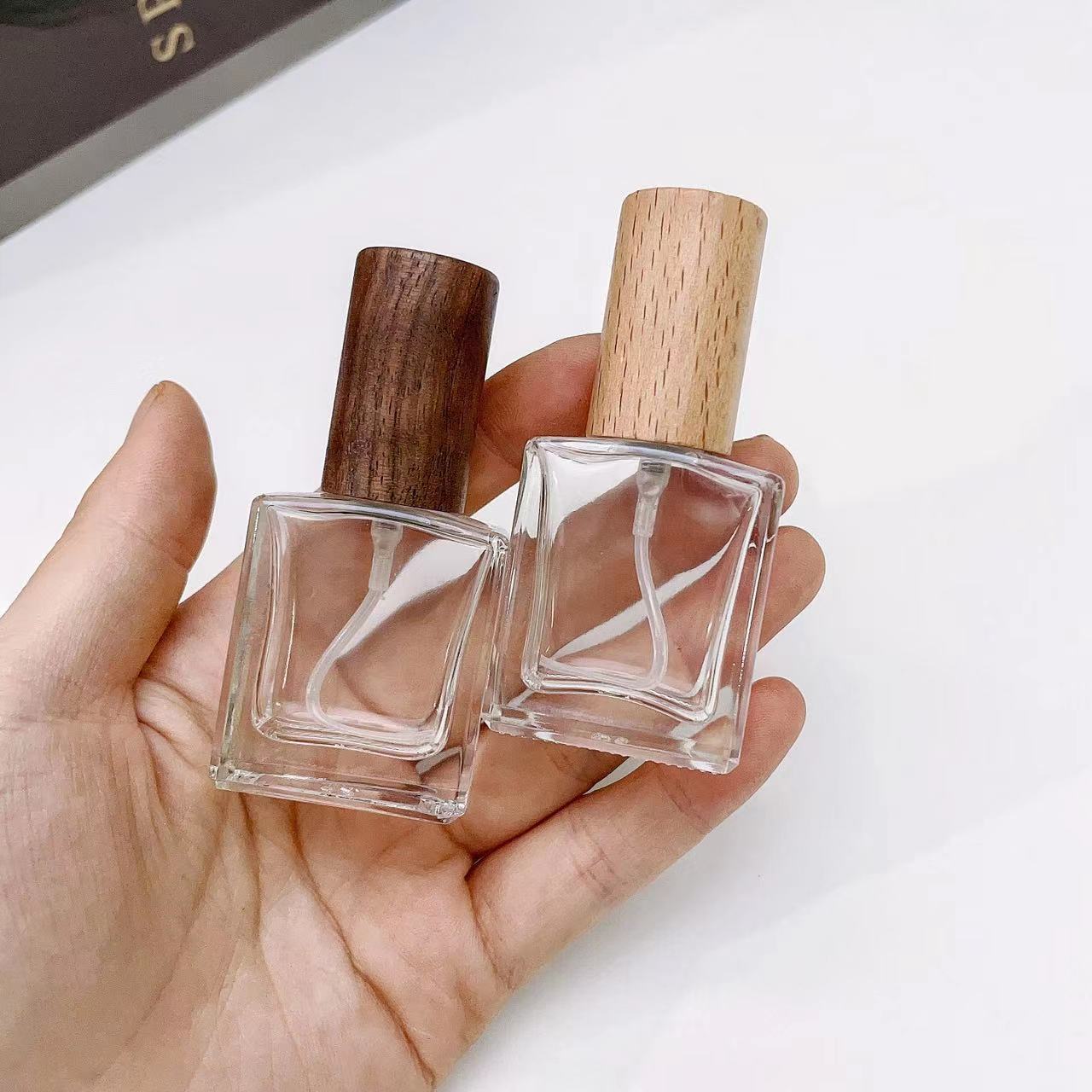 Perfume Fragrance Machine - Прозрачная Толстая стеклянная бутылка-распылитель для духов
