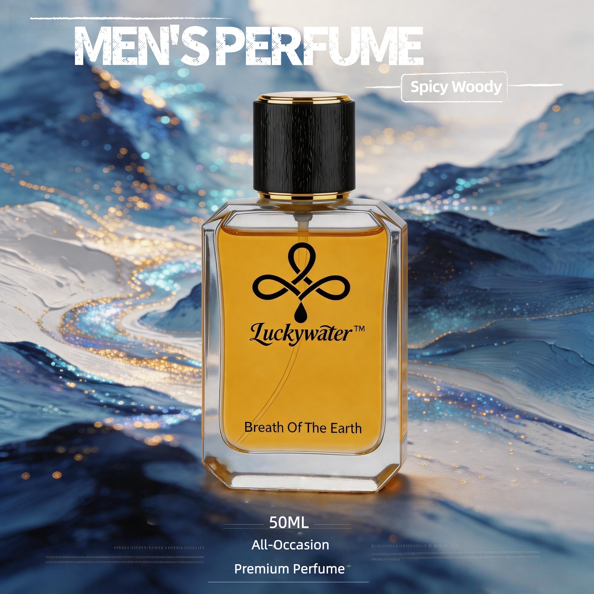 Perfume Fragrance Man - Долговечный мужской парфюм премиум-класса, 50 мл,