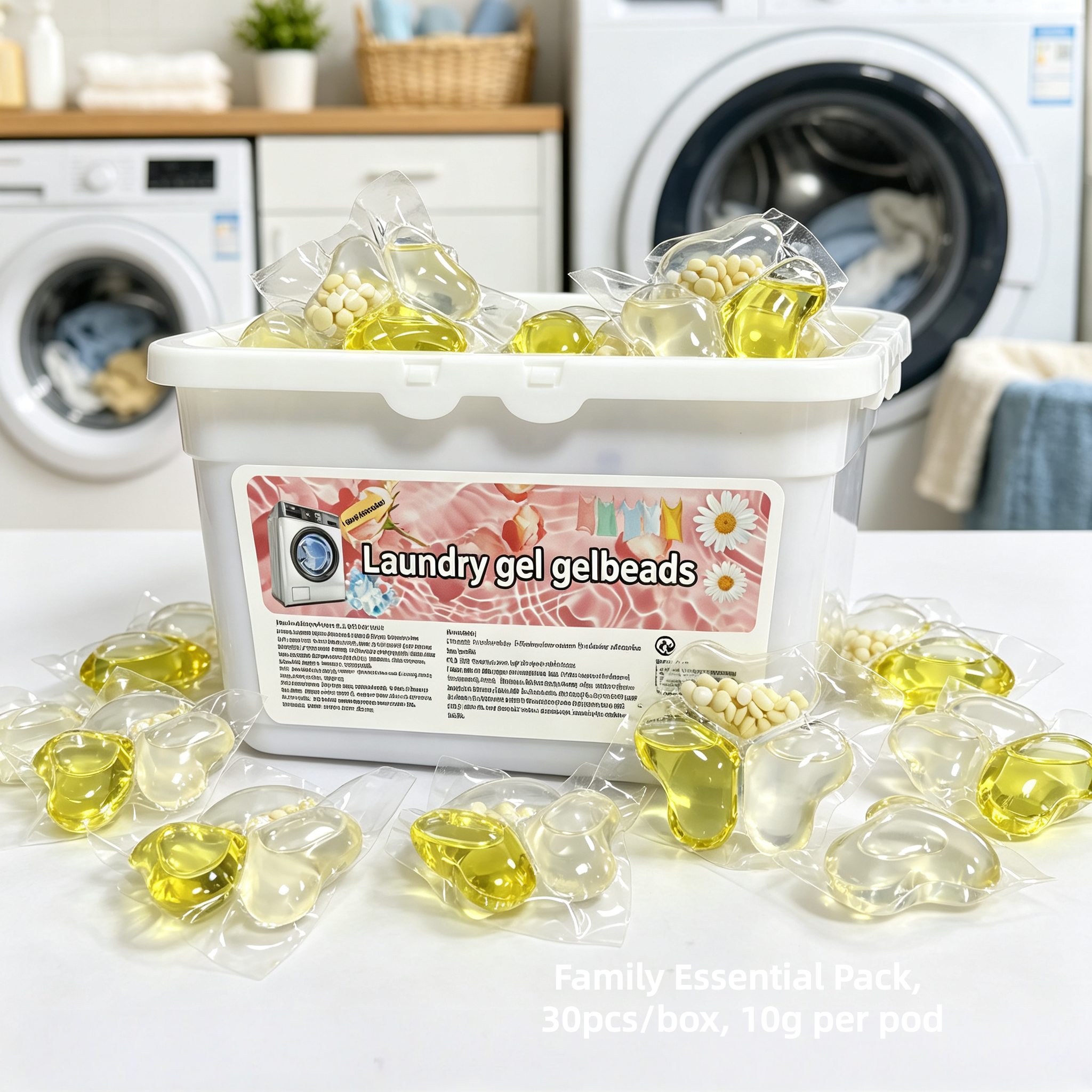 Набор из 30 капсул для стирки  – обзор и цена Perfume Fragrance Laundry Detergent