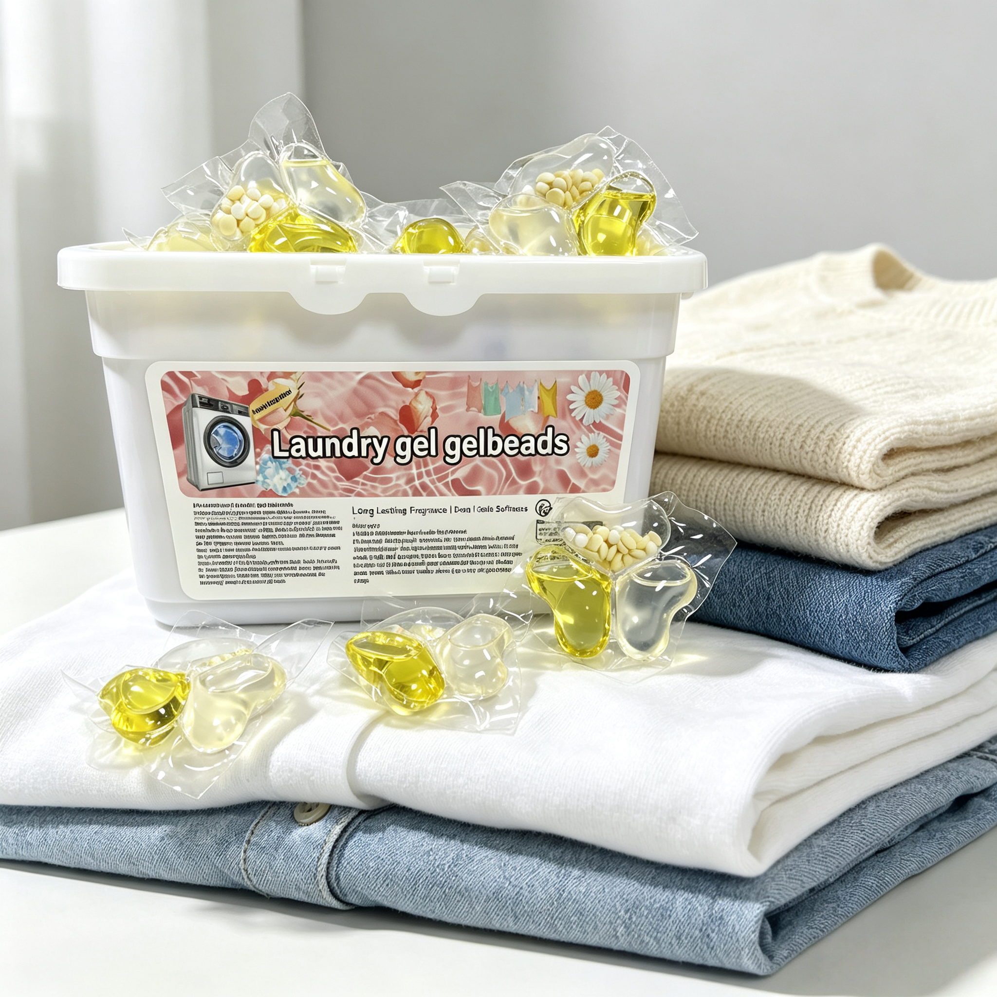 Набор из 30 капсул для стирки  – обзор и цена Perfume Fragrance Laundry Detergent