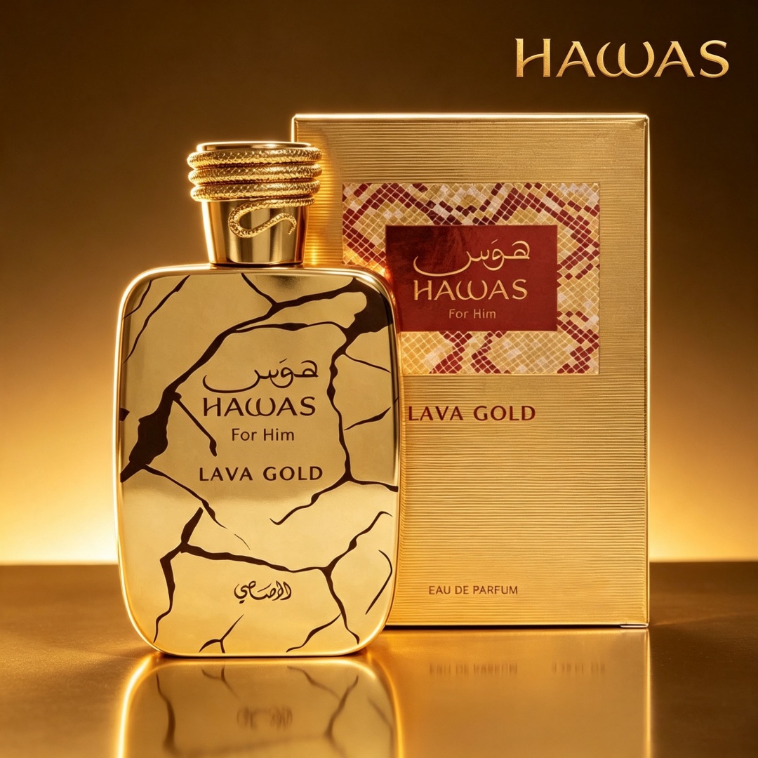 Hawas Lava Gold от Rasasi, 100 – обзор и цена Perfume Fragrance Man