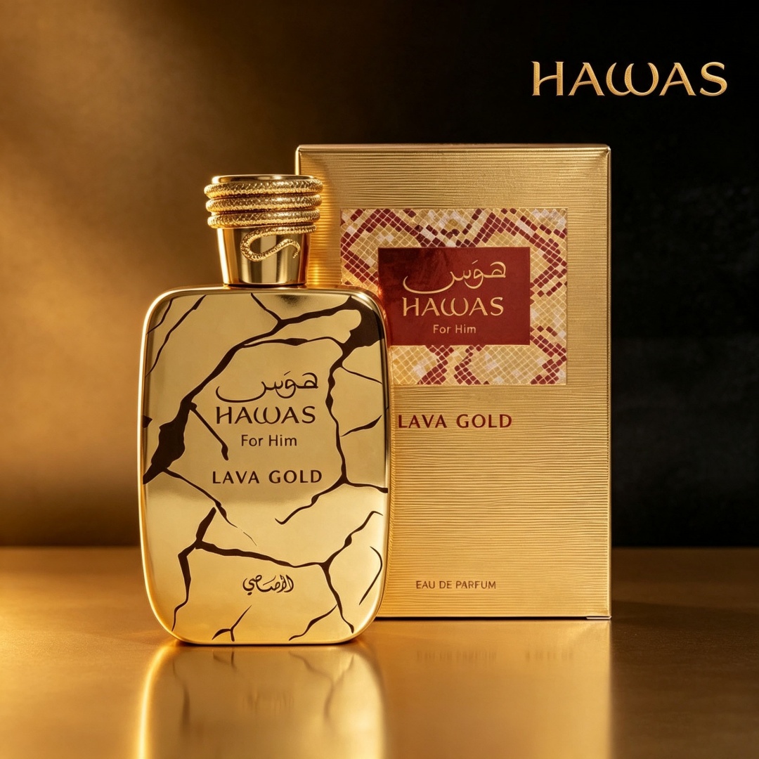 Hawas Lava Gold от Rasasi, 100 – обзор и цена Perfume Fragrance Man